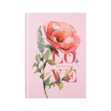 Книга записная Axent Love А5, 96 листов, клетка, твердая обложка (8459-6-A)