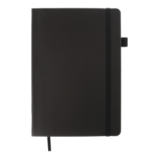 Книга записна Buromax BRIEF, L2U А5 96 аркушів лінія, чорний (BM.295204-01)