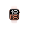 Смарт-годинник Apple Watch Series 10 GPS 42mm Rose Gold Aluminium Case with Light Blush Sport Band - S/M (MWWH3QH/A)