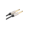 Кабель мультимедийный 6.35mm M to 6.35mm M 3.0m AV128 gray Ugreen (10639)
