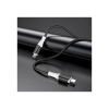 Дата кабель USB-C to Lightning 1.0m 3A 20W silicone BX79 black BOROFONE (6974443384727)