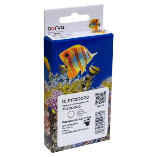 Картридж Barva Canon PFI-300CO 4201C001 275с gloss optimizer (IC-PFI300CO)