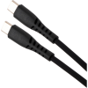 Дата кабель USB-C to USB-C 1.2m 100W Chip Silicon Black Vinga (VCDCCC21012SB)