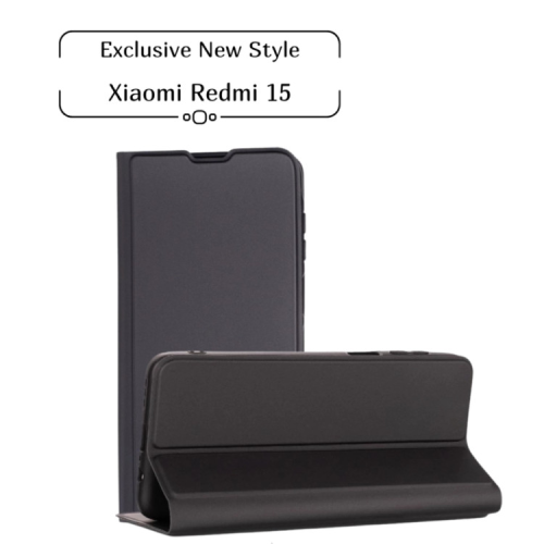 Чохол до мобільного телефона BeCover Exclusive New Style Xiaomi Redmi 15 Black (713915)