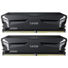 Модуль пам'яті для комп'ютера DDR5 32GB (2x16GB) 6000 MHz Ares Black Lexar (LD5U16G60C320A-RGD)