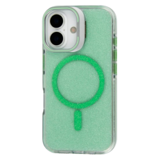 Чохол до мобільного телефона BeCover FIBRA Star Shine MagSafe Apple iPhone 17 Green (715413)