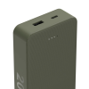 Батарея універсальна Hama 20000mAh, 15W/5V/3A, USB-C, USB-A, green (00201716)