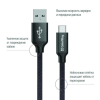 Дата кабель USB 2.0 AM to Type-C 1.0m 2.1А black ColorWay (CW-CBUC003-BK)