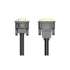 Кабель мультимедійний DVI M to VGA M 1.5m 24+1pin black Vention (EABBG)