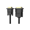 Кабель мультимедійний DVI M to VGA M 1.5m 24+1pin black Vention (EABBG)