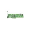 Контролер Maiwo Multi-Size PCIex4 & SATA to M.2 (M-Key or B-key) KT015 SSD (45774)