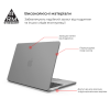 Чохол до ноутбука Armorstandart 13.6" MacBook Air M4/M3/M2 (A3240/A3113/A2681) Grey Air Shel (ARM80463)