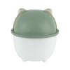 Корзина для бумаг Kite Настольный мусорный контейнер, бело-зеленый (K24-009-7)