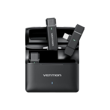 Мікрофон Vention USB-C 2-Pack Wireless Lavalier with Charging Case (NCAB0)