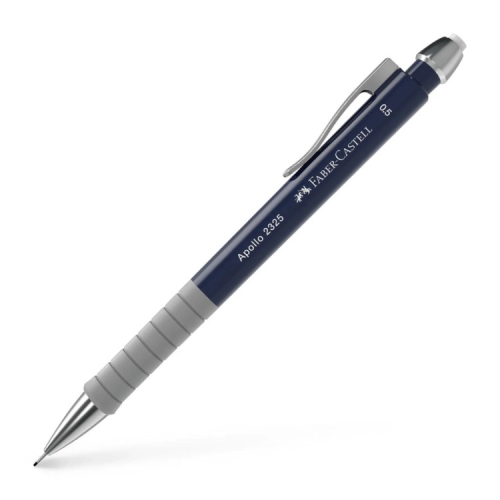 Олівець механічний Faber-Castell Apollo Dark Blue, корпус темно-синій (0,5 мм) (29168)