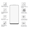 Скло захисне Drobak Motorola G54 Power Black Frame A+ (535361)