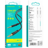 Кабель мультимедійний 3.5mm M to 3.5mm M BL16 black BOROFONE (6974443389166)