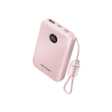 Батарея універсальна Vention 10000mAh, 22.5W, PD, QC, Pink (FKAP0-C)