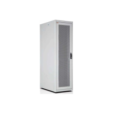 Шафа напольна Lande DYNAmic Basic Series 42U 600x1000, двері перф. 63%, RAL7035, Light Grey (LN-DS42U6010-LG)
