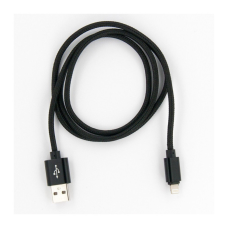 Дата кабель USB 2.0 AM to Lightning 1.0m black Dengos (NTK-L-MT-BLACK)