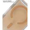 Чохол до мобільного телефона BeCover FIBRA Star Shine MagSafe Apple iPhone 17 Pro Max Desert Gold (715433)