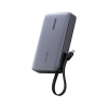 Батарея універсальна Ugreen 20000 mAh 145W Fast Charging Cable Space gray (U_55992B)
