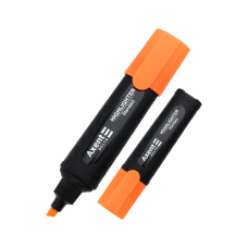 Маркер Axent Highlighter Standard D2505, 1-5 мм клиноп. помаранчевий (D2505-12)