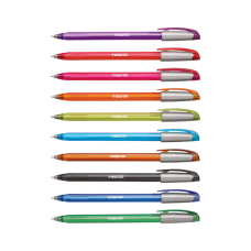 Ручка кулькова Unimax Trio DC-3, набір 10 кольорів, асорті (UX-108-20)