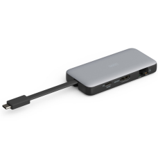 Порт-репликатор Digitus USB-C > HDMI/2xUSB-A/USB-C/SD/MicroSD/RJ54 (DA-70914)
