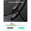 Кабель мультимедійний Optical Toslink 2.0m AV108 black Ugreen (10540)