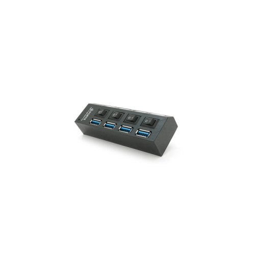 Концентратор Voltronic USB 3.0 to 4xUSB with switches (YT-3H4S/1TB)