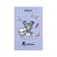 Книга записна Kite tokidoki тверда обкладинка, А6, 80 аркушів, клітинка (TK24-199-1)