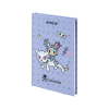 Книга записна Kite tokidoki тверда обкладинка, А6, 80 аркушів, клітинка (TK24-199-1)