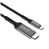 Кабель мультимедийный USB-C to HDMI M 2.0m 4K60Hz black ColorWay (CW-CBCHD077-BK)