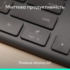Клавіатура Logitech Slim Solar+ for Business Wireless/Bluetooth Graphite (920-013779)