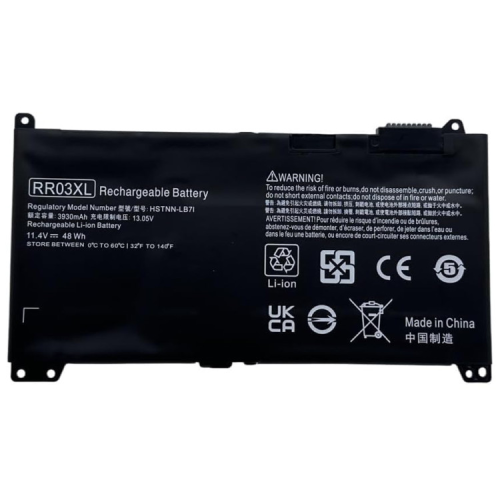 Акумулятор до ноутбука HP ProBook 450 G4 RR03XL, 40Wh (3500mAh), 3cell, 11.4V, Li-ion AlSoft (A47722)