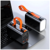 Батарея универсальная Atria 30000mAh, 100W, PD2.0, FCP, QC, AFC (WPD-100)