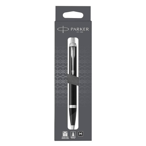 Ручка кулькова Parker IM 17 Matte Black CT BP блістер (26 136)