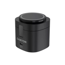 Зарядний пристрій Canyon 4-in-1 wireless charging stand 30W + cable 1.0m black (CNS-WCS405BW/A)