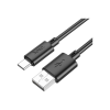 Дата кабель USB 2.0 AM to USB-C 1.0m X88 Gratified black HOCO (6931474783349)