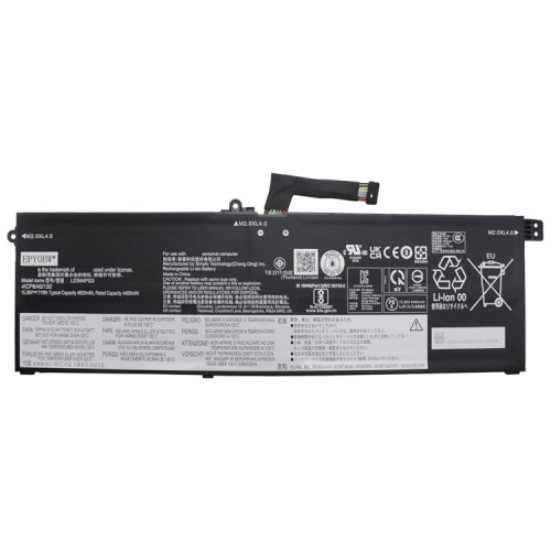 Акумулятор до ноутбука Lenovo ThinkBook 16 G5 L22L4PG3, 71Wh (4623mAh), 4cell, 15.36V, Li-Pol (A71168)