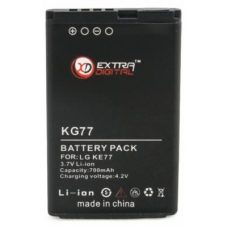 Акумуляторна батарея Extradigital LG KG77 (700 mAh) (DV00DV6058)