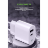 Зарядний пристрій MadeInFuture MFS12 12W 1xUSB-A + 1xUSB-C + cable USB-A to USB-C White (MIF82822)