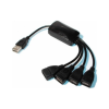 Концентратор Voltronic USB 2.0 to 4xUSB hydra (YT-HHy4)