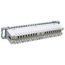 Плінт що розмикається Zpas з нормально замкнутими контактами 10 пар, 1-0, білий (T-SO-870-500)