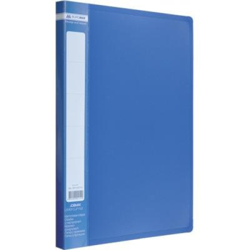 Папка-скоросшиватель Buromax А4 JOBMAX, blue (BM.3406-02)