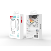 Зарядний пристрій XO 2xUSB 2.4A + cable USB to USB-C white (L78-TC-WH)