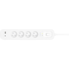 Мережевий фільтр живлення Belkin 4хТипE, 16А, USB-A/USB-C 18Вт, 2м (SRB001CA2M)