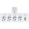 Мережевий фільтр живлення XoKo XK-SPW-4-2-1-WH