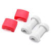 Держатель для кабеля Extradigital Cable Clips Savior for Aplle iPhone, защита от заломов, Red (KBC1738)